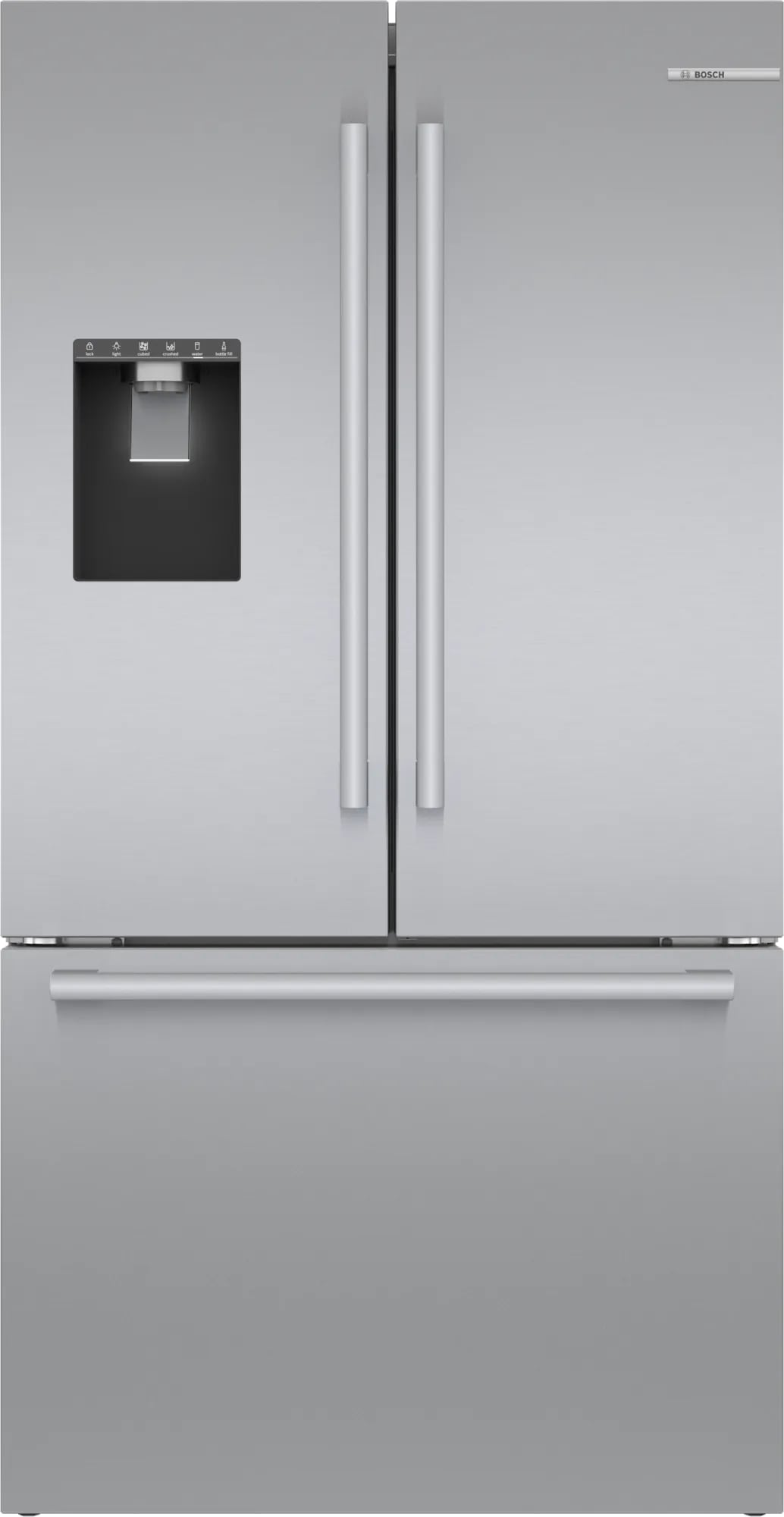 Bosch 35.625 Inch 26 cu. ft French Door Refrigerator in Stainless