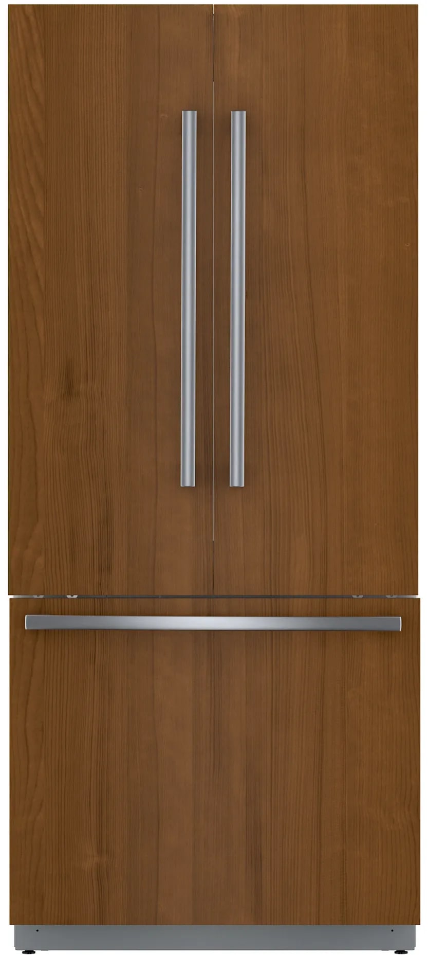 Bosch 35.75 Inch 19.4 cu. ft Built In Integrated French Door Refrigerator in Panel Ready B36IT905NP