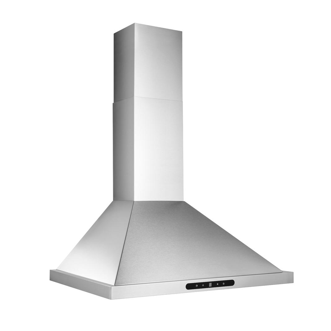 Broan 30 Inch 640 CFM Wall Mount and Chimney Range Vent in Stainless