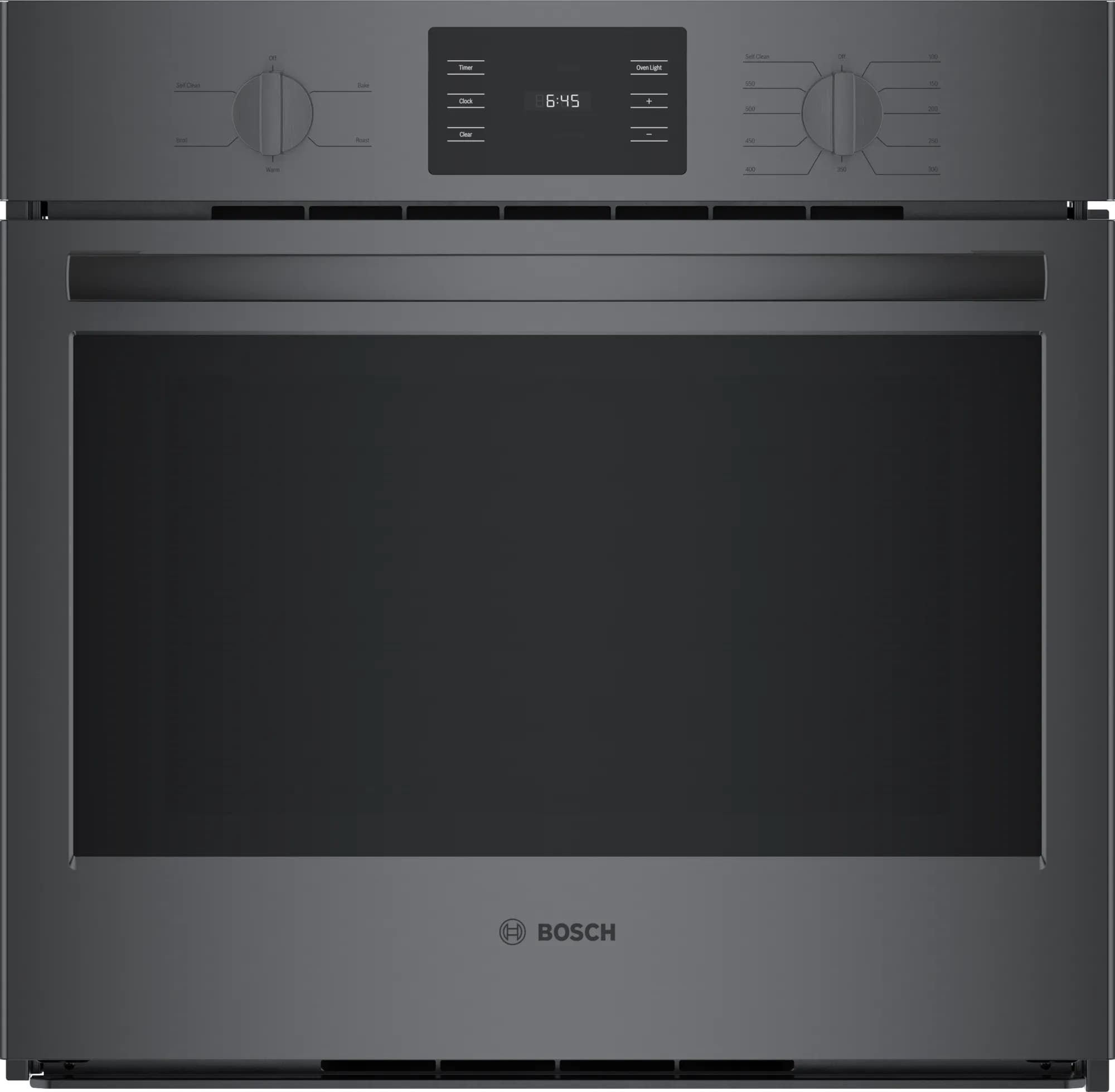 Bosch 4.6 cu. ft Single Wall Oven in Black Stainless HBL5344UC