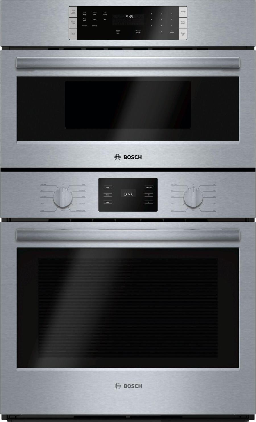 Bosch 4.6 cu. ft Combination Wall Oven in Stainless Steel HBL57M52