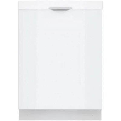 Bosch 46 dBA Built In Dishwasher in White SHS53C72N