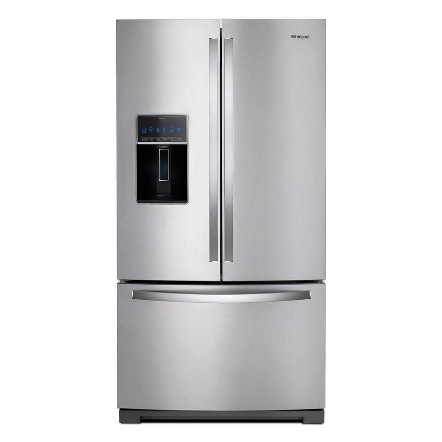 Whirlpool - 35.7 Inch 26.8 cu. ft French Door Refrigerator in Stainles