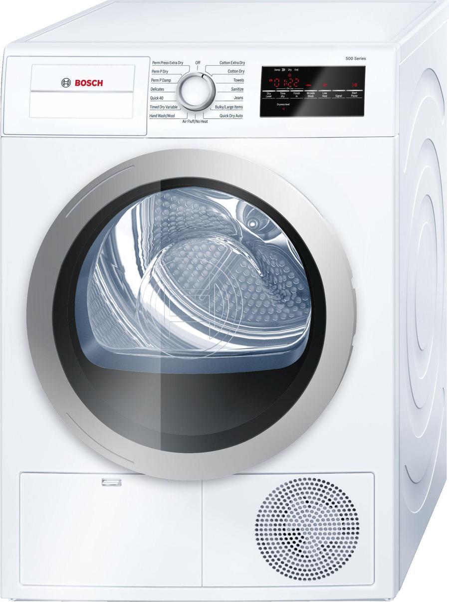 Bosch 4 cu. Ft Electric Dryer in White WTG86401UC