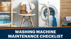 Washing Machine Maintenance Checklist