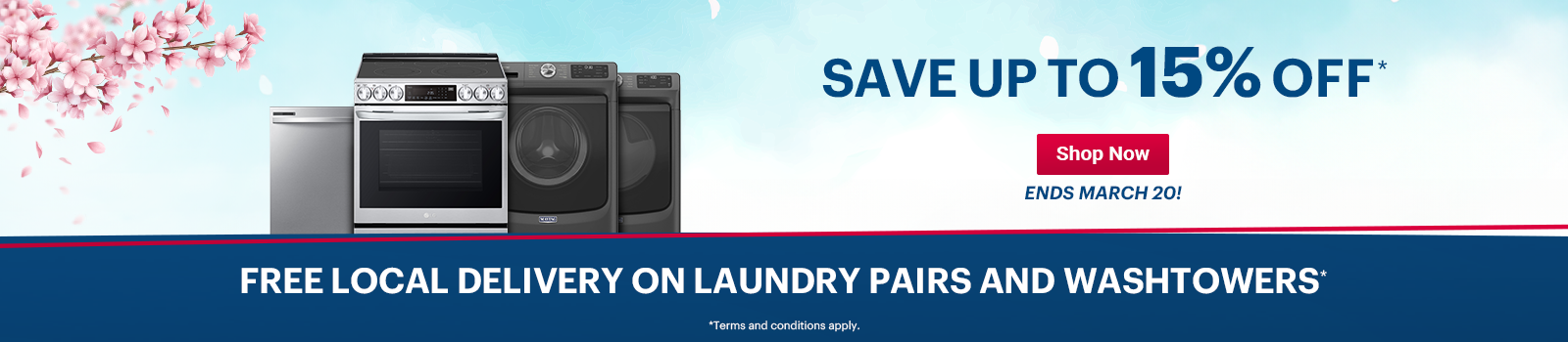 Washer and dryer labor on sale day sale 2020