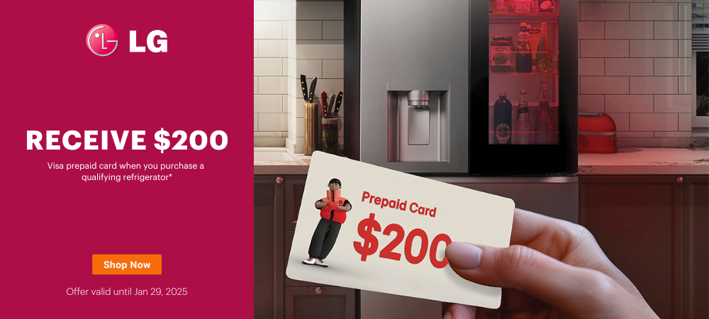 LG Max Out Your Choice, Fill Up Your Fridge Event Jan 9 - 29, 2025