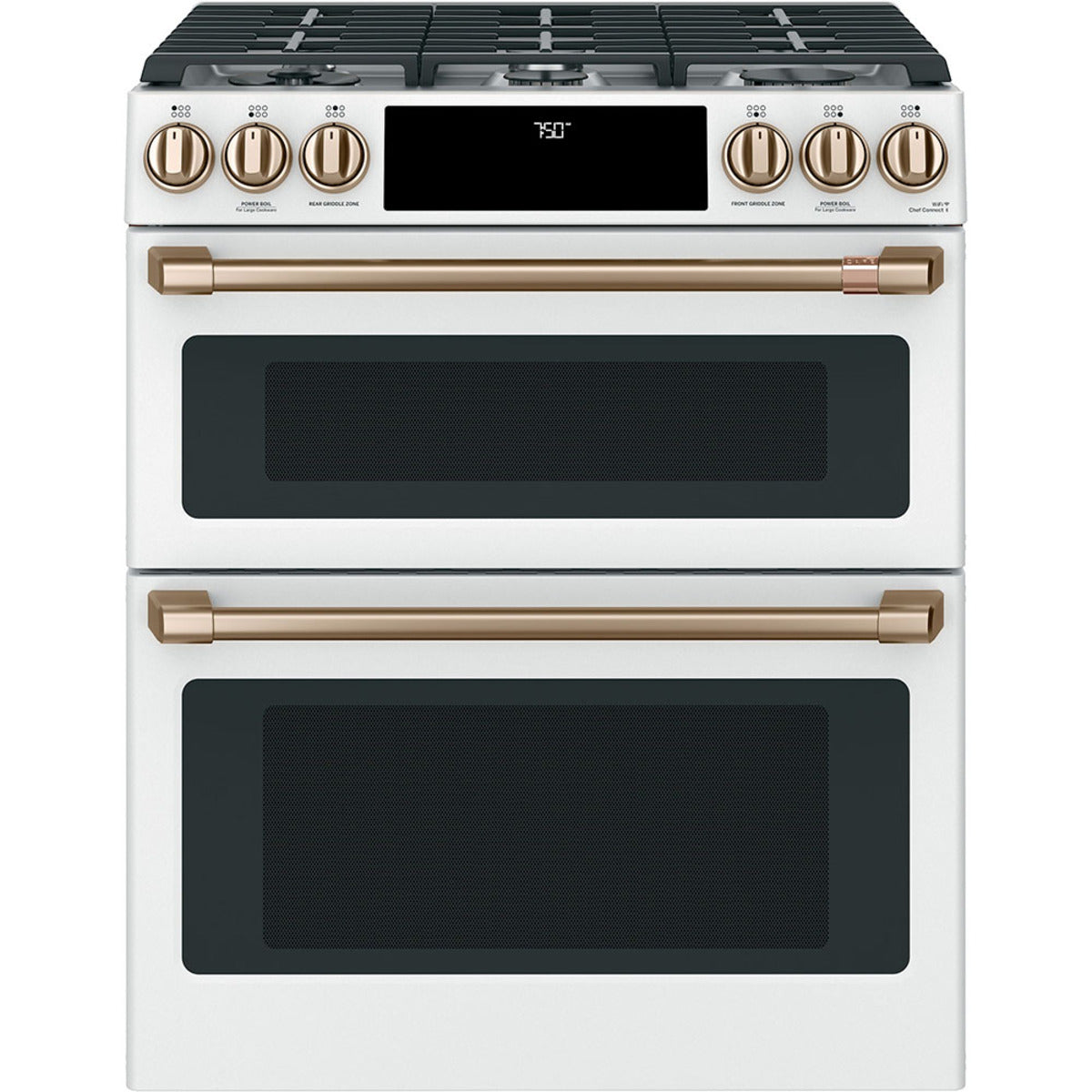 Café - 6.7 cu. ft  Gas Range in White (Premium Floor Model) - CCGS750P4MW2