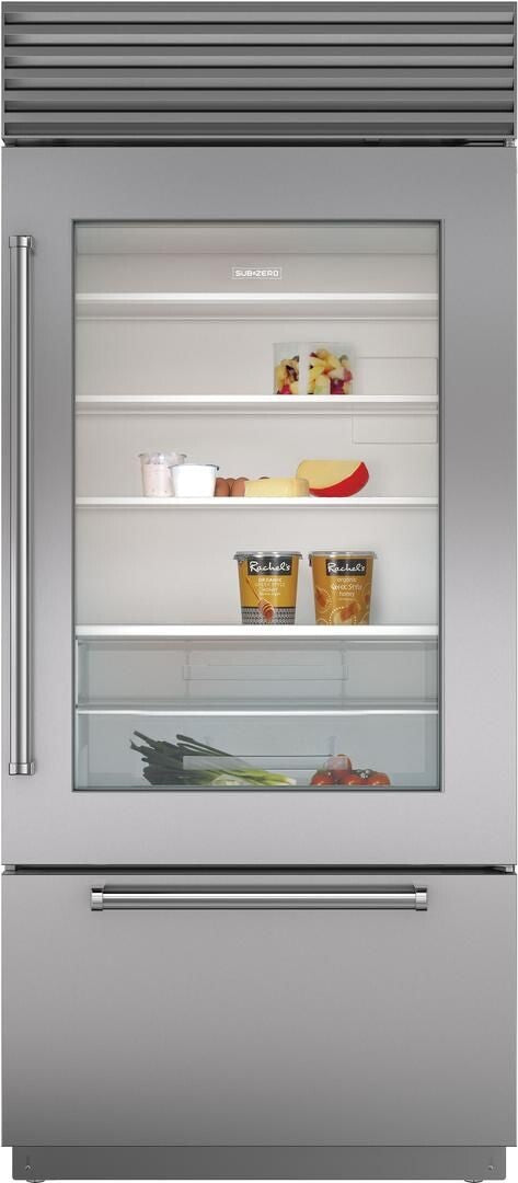 Sub-Zero - 36 Inch 21.6 cu. ft Built In / Integrated Bottom Mount Refrigerator in Stainless - CL3650UG/S/P/R