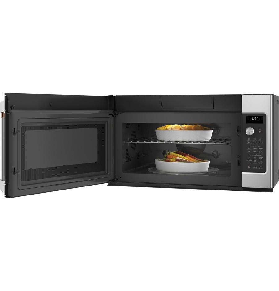 Café - 1.7 cu. Ft  Over the range Microwave in Stainless - CVM517P2MS1