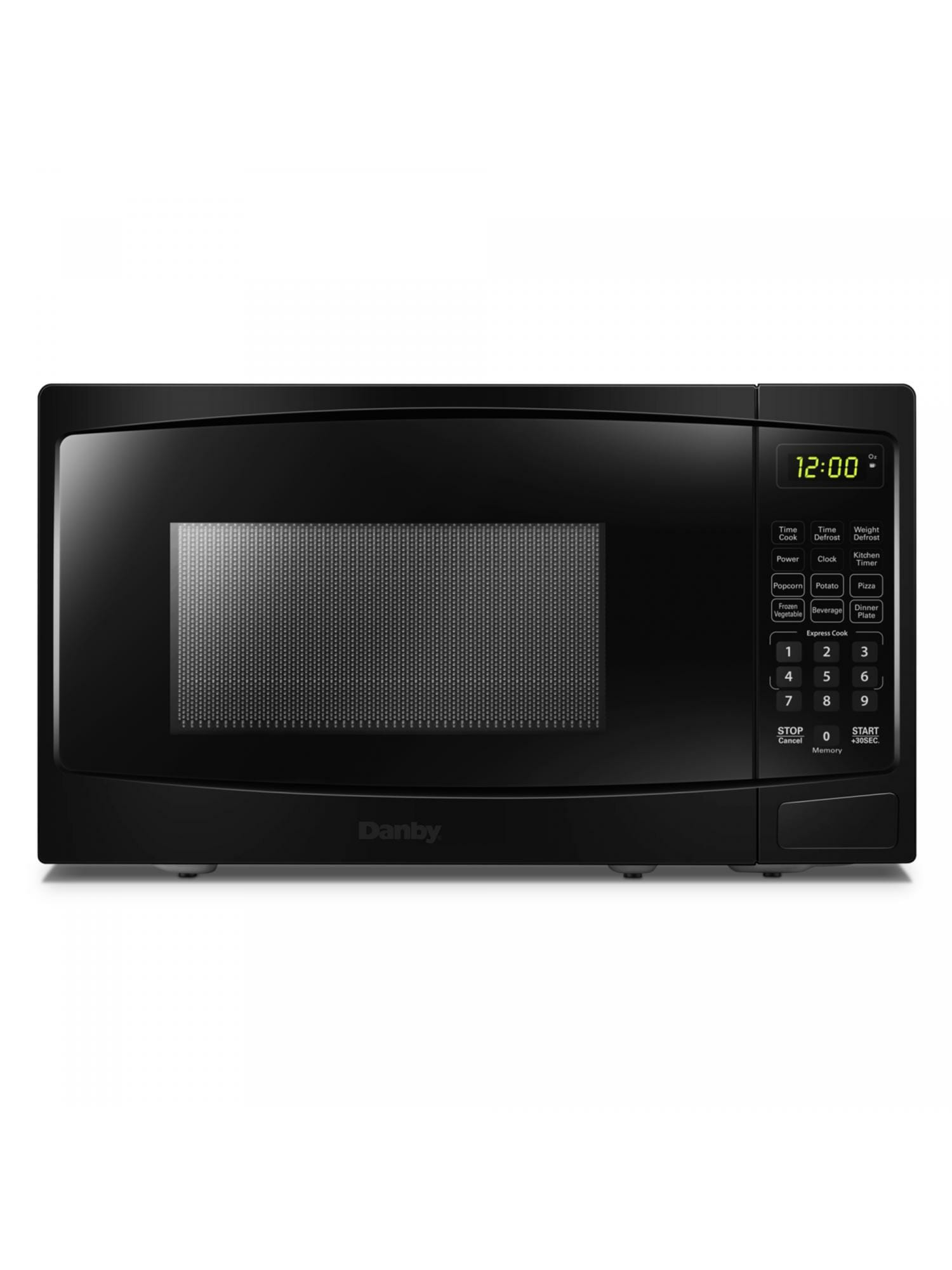 Danby - 0.7 cu. Ft  Counter top Microwave in Black - DBMW0720BBB