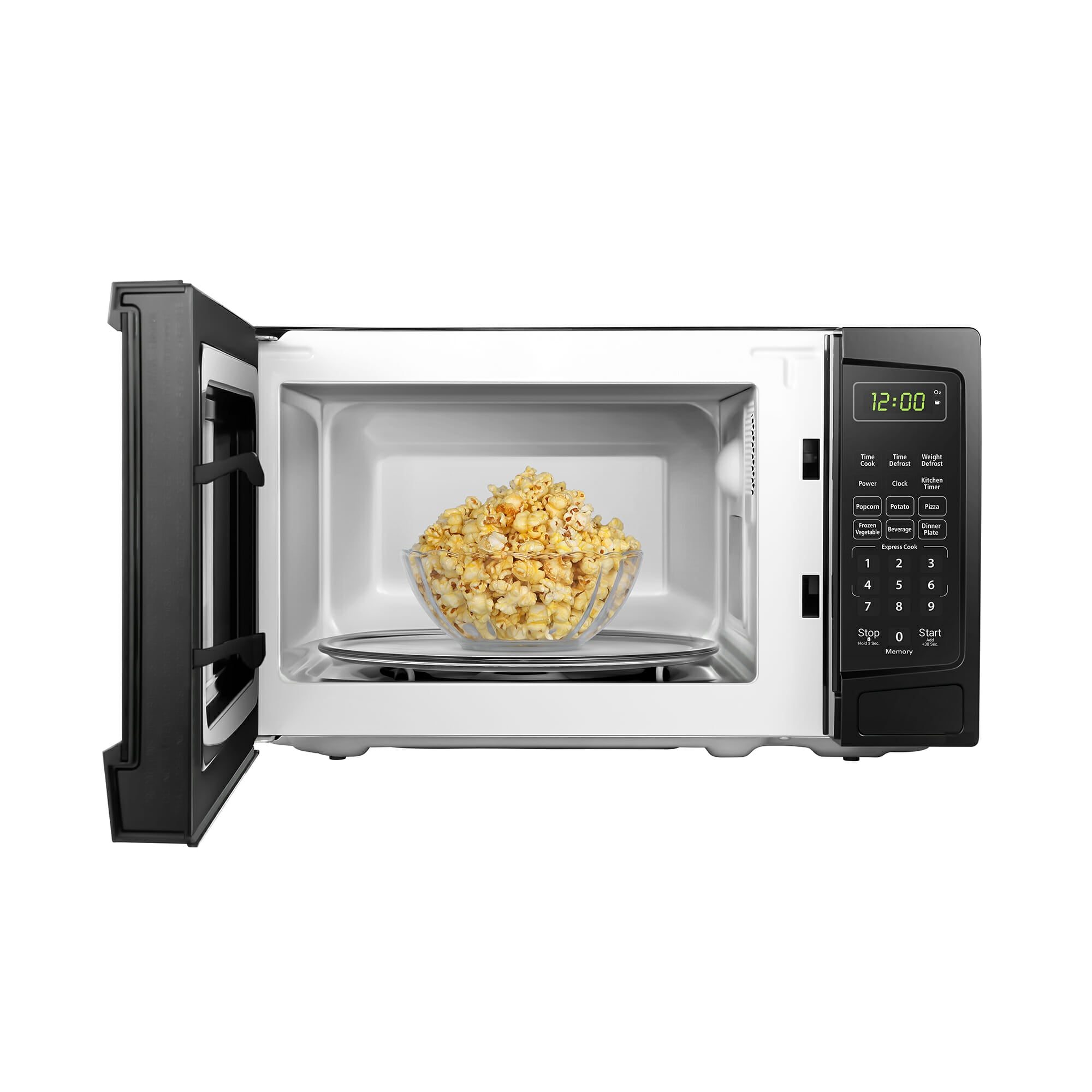 Danby - 0.7 cu. Ft  Counter top Microwave in Black - DBMW0720BBB