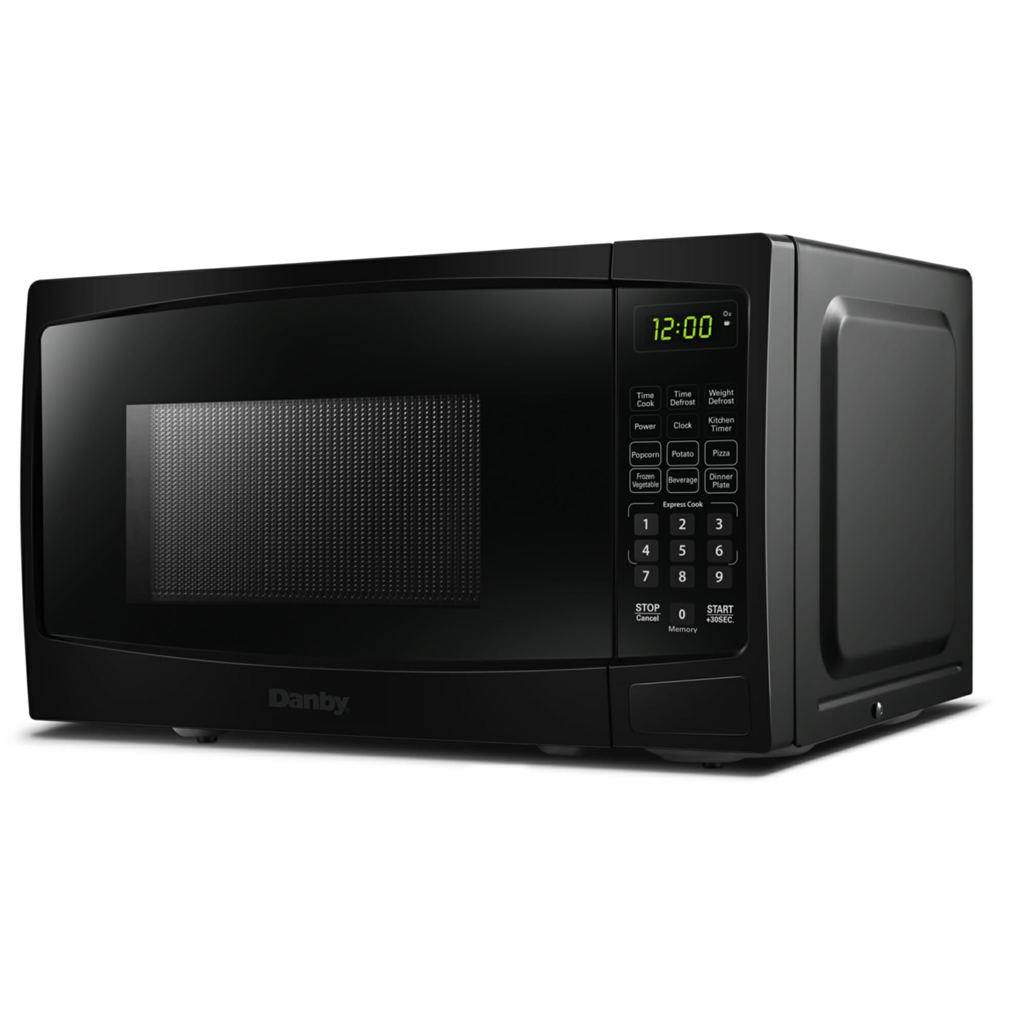 Danby - 0.9 cu. Ft  Counter top Microwave in Black - DBMW0920BBB