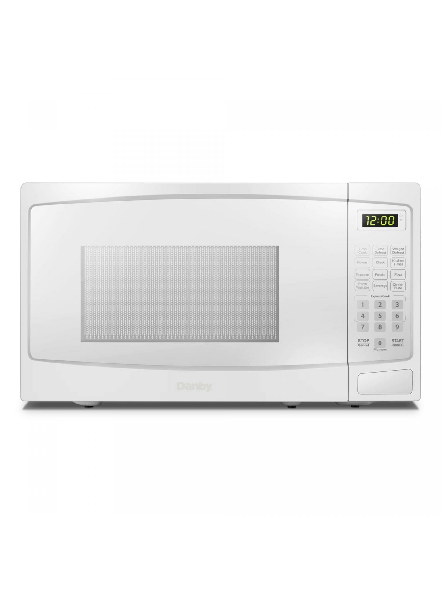 Danby - 1.1 cu. Ft  Counter top Microwave in White - DBMW1120BWW