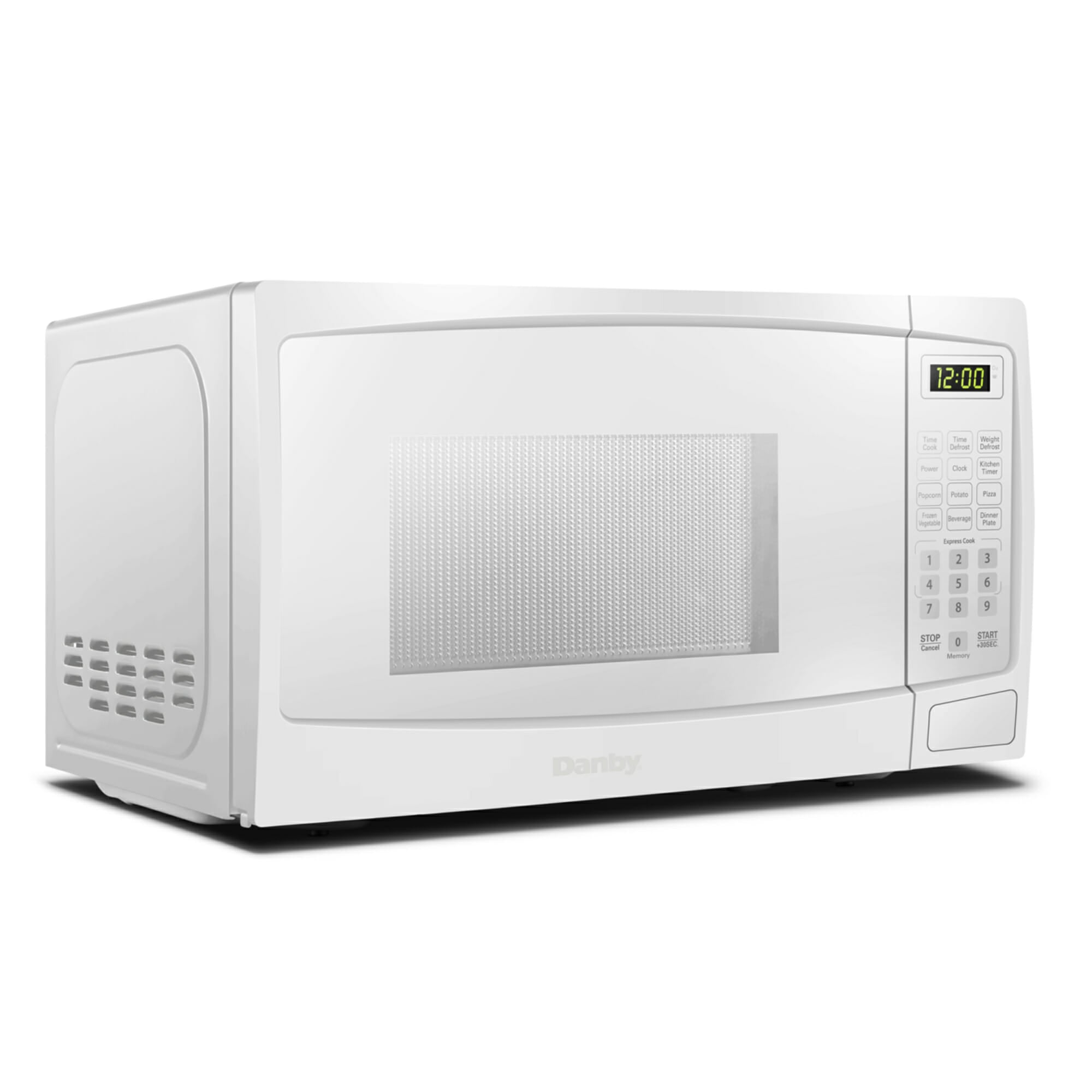Danby - 1.1 cu. Ft  Counter top Microwave in White - DBMW1120BWW
