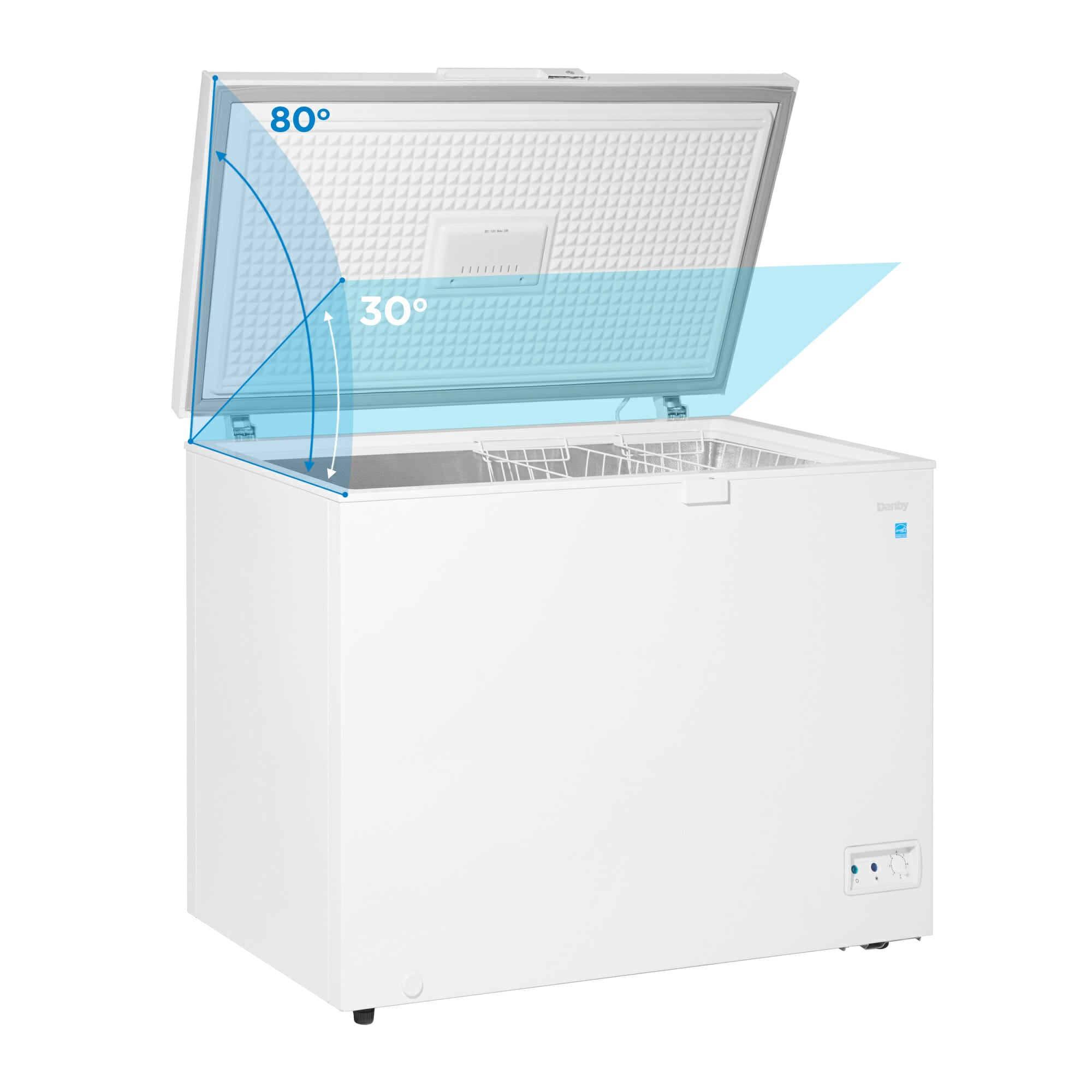Danby - 10 cu. Ft  Chest Freezer in White - DCF100A5WDB
