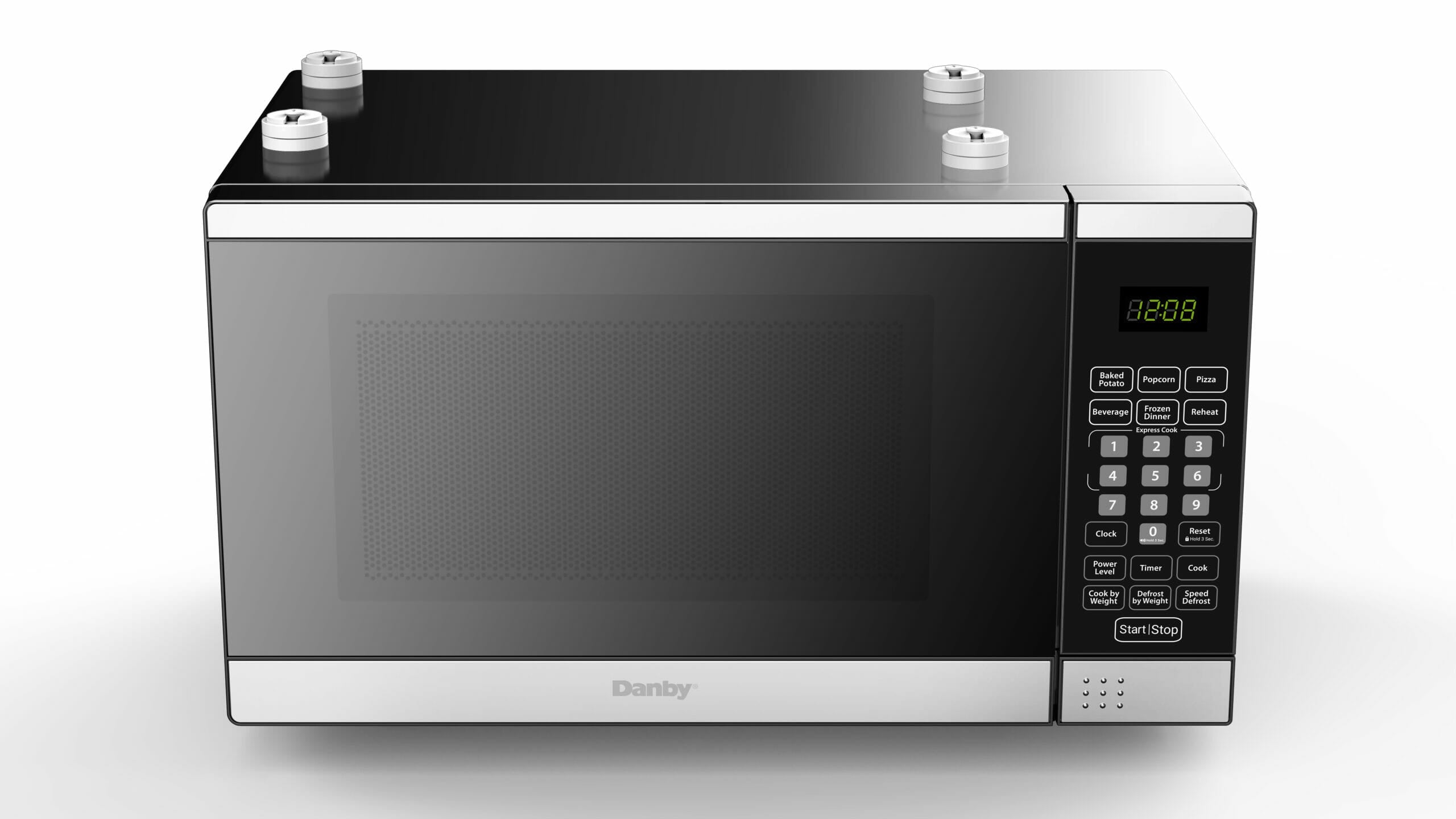 Danby - 0.7 cu. Ft  Counter top Microwave in Stainless - DDMW007501G1