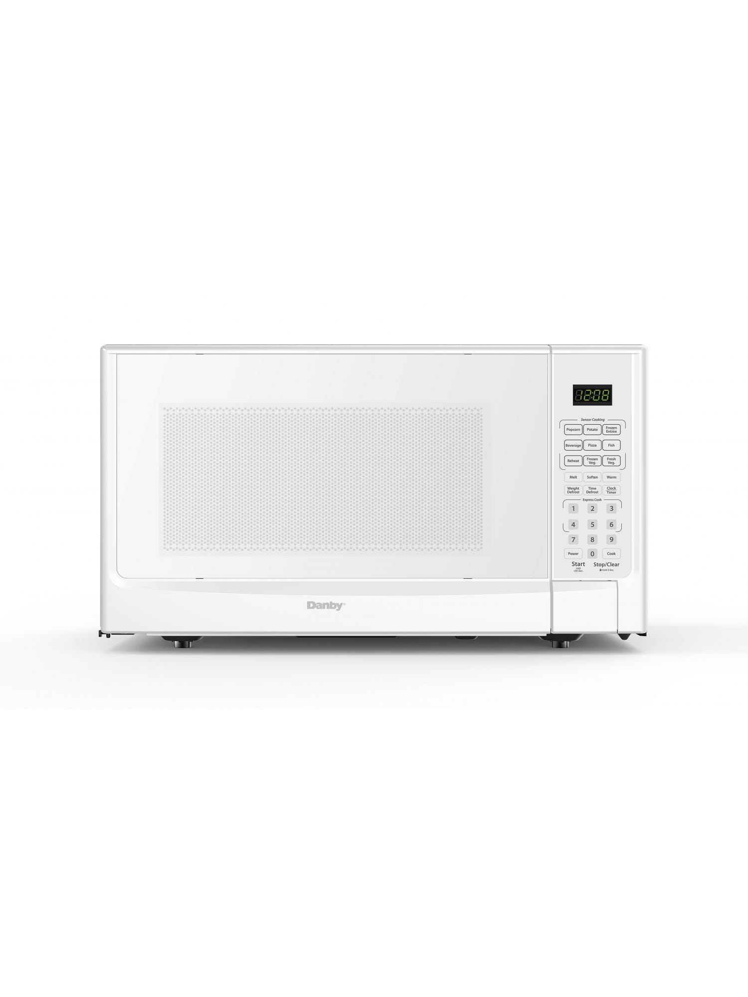 Danby - 1.4 cu. Ft  Counter top Microwave in White - DDMW01440WG1