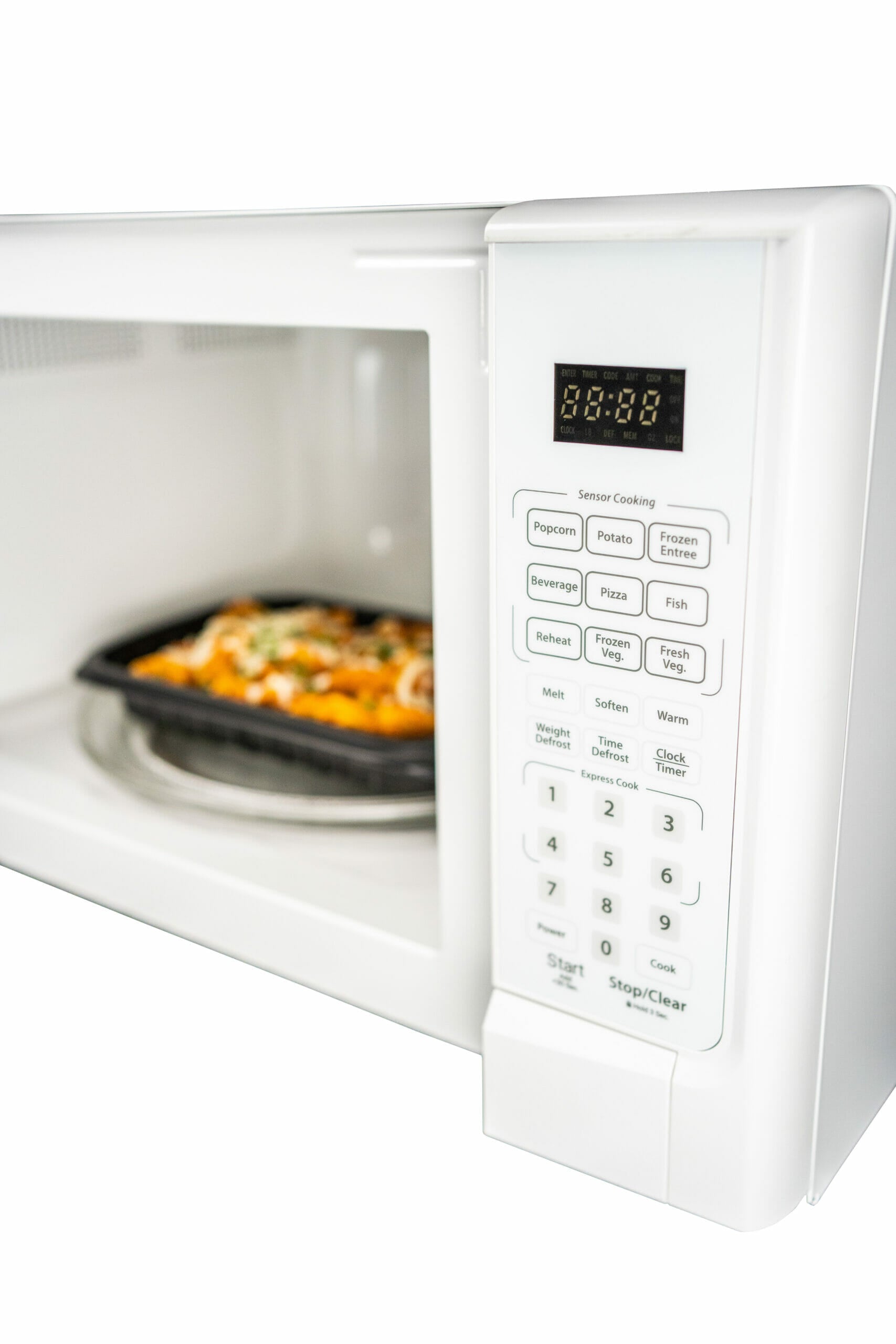 Danby - 1.4 cu. Ft  Counter top Microwave in White - DDMW01440WG1