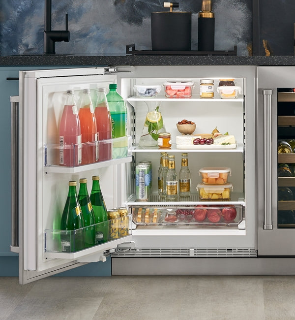 Sub-Zero - 24 Inch 5 cu. ft Built In / Integrated Undercounter Refrigerator in Panel Ready - DEU2450R/ADA/L