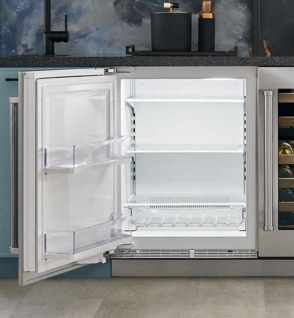 Sub-Zero - 24 Inch 5 cu. ft Built In / Integrated Undercounter Refrigerator in Panel Ready - DEU2450R/ADA/L