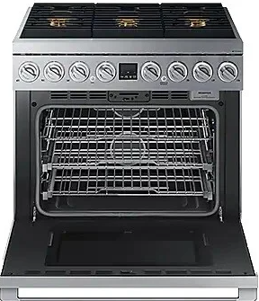 Dacor - 5.9 cu. ft  Gas Range in Stainless - DOP36T86GLS