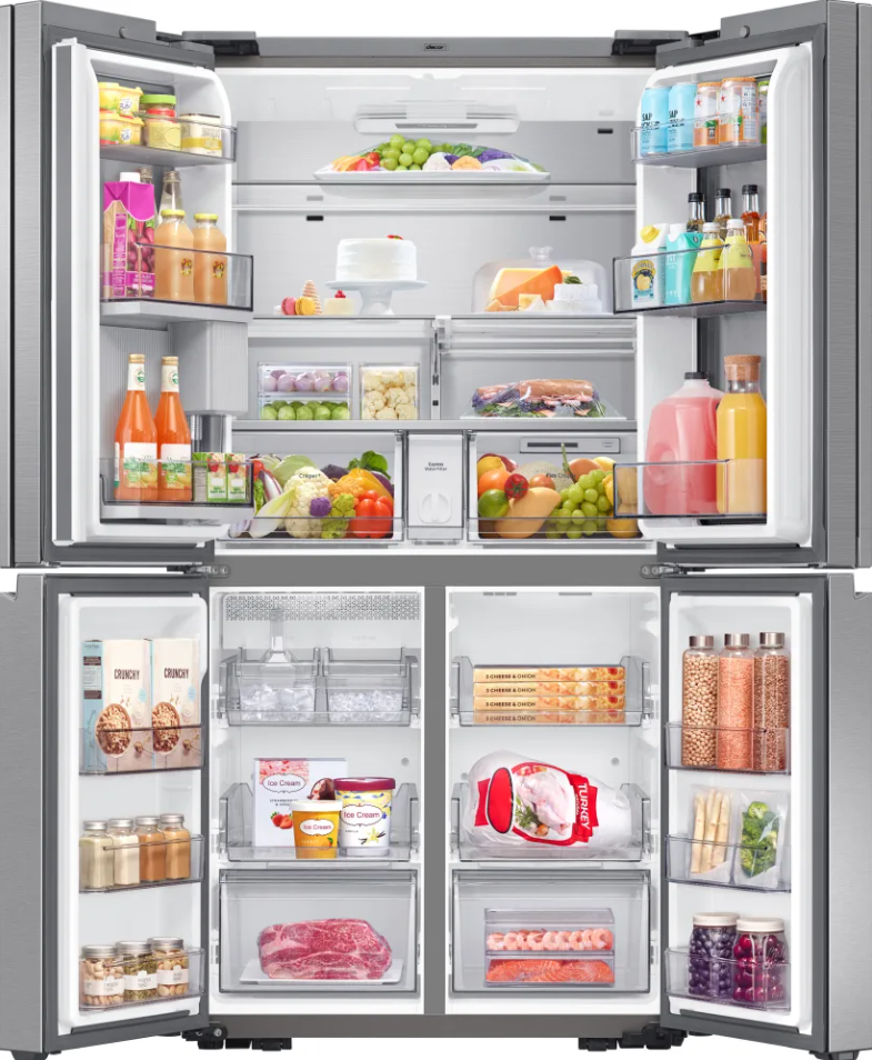 Dacor - 36 Inch 22.8 cu. ft French Door Refrigerator in Stainless - DRF36C700SR