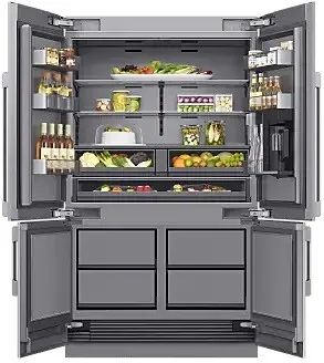 Dacor - 48 Inch 27.7 cu. ft French Door Refrigerator in Panel Ready - DRF487500AP