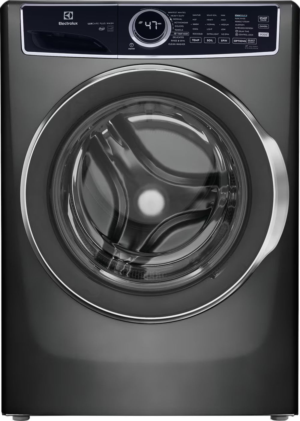 Electrolux - 5.2 cu. Ft  Front Load Washer in Grey - ELFW7537AT