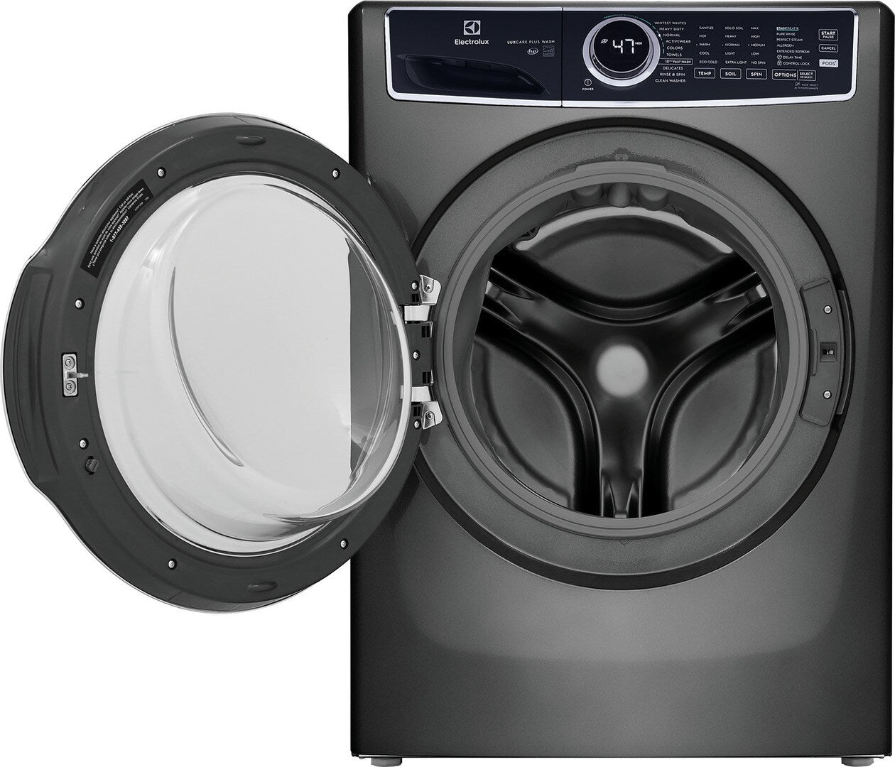 Electrolux - 5.2 cu. Ft  Front Load Washer in Grey - ELFW7537AT