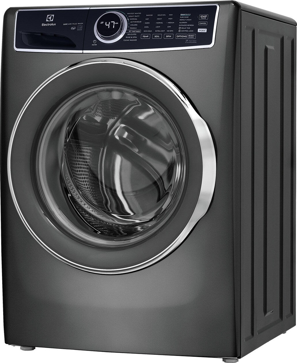 Electrolux - 5.2 cu. Ft  Front Load Washer in Grey - ELFW7537AT