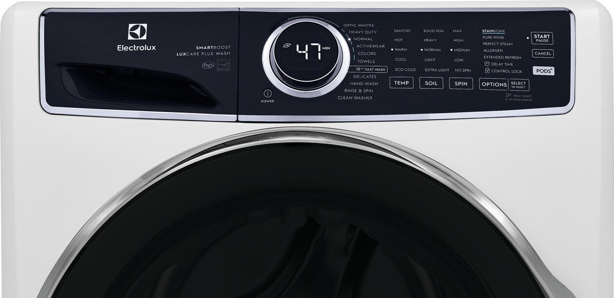 Electrolux - 5.2 cu. Ft  Front Load Washer in White - ELFW7637AW