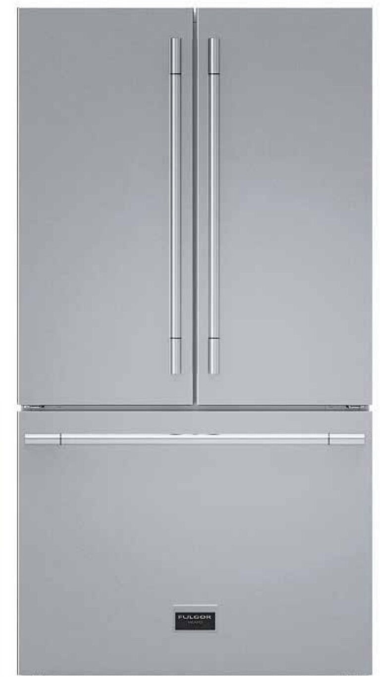 Fulgor Milano - 35.75 Inch 19.86 cu. ft French Door Refrigerator in Stainless (Premium Floor Model) - F6FBM36S2