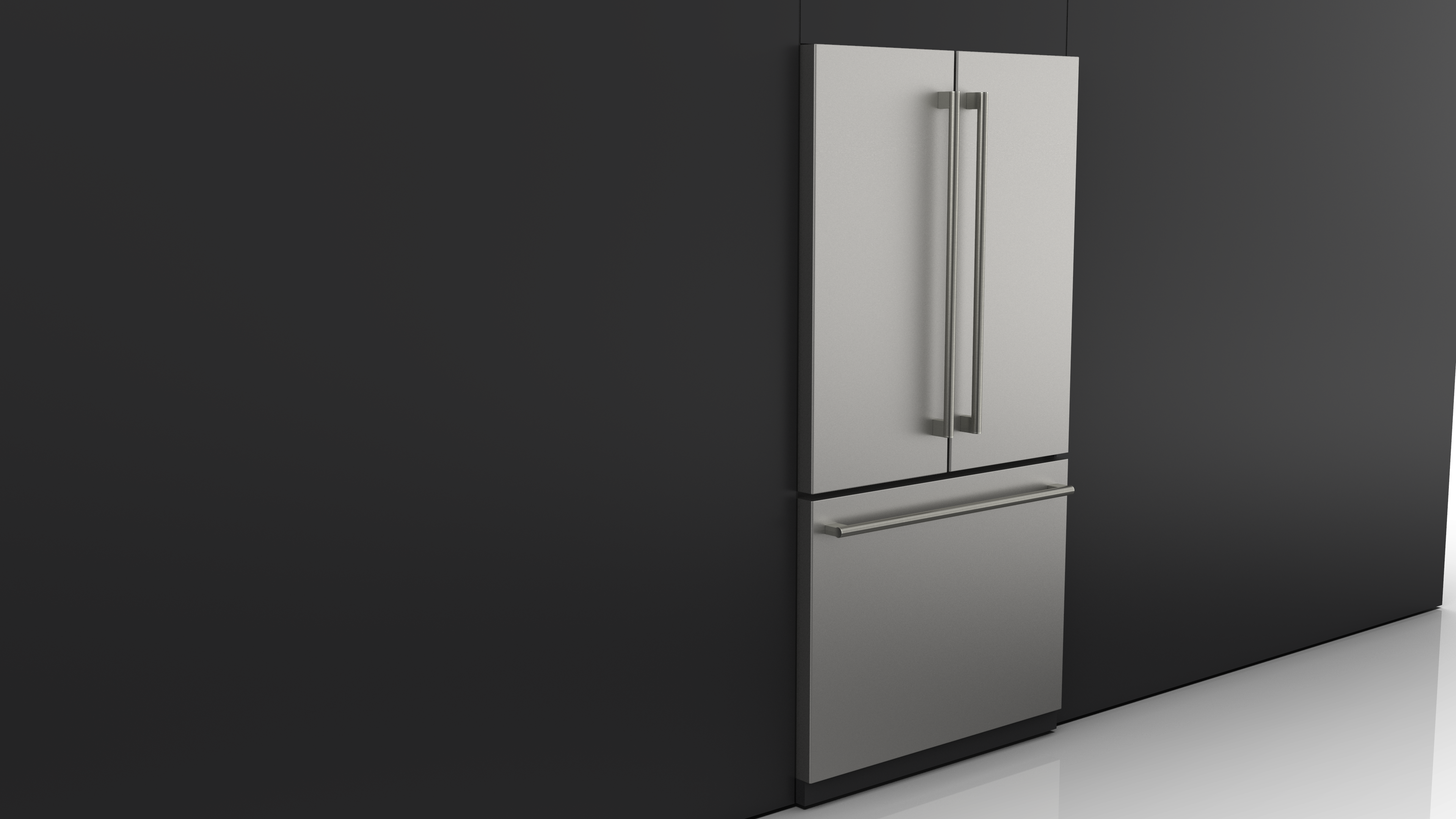 Fulgor Milano - 35.75 Inch 19.86 cu. ft French Door Refrigerator in Stainless (Premium Floor Model) - F6FBM36S2