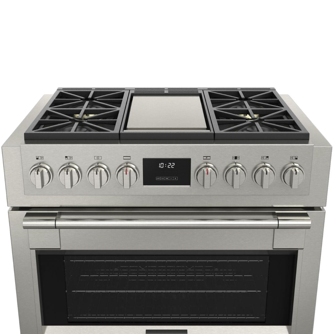 Fulgor Milano - 5.7 cu. ft  Gas Range in Stainless - F6PGR364GS2