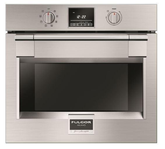 Fulgor Milano - 4.4 cu. ft Single Wall Oven in Stainless - F6PSP30S1