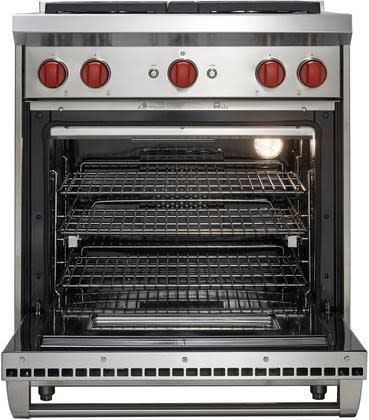 Wolf - 4.4 cu. ft  Gas Range in Stainless (Open Box) - GR304