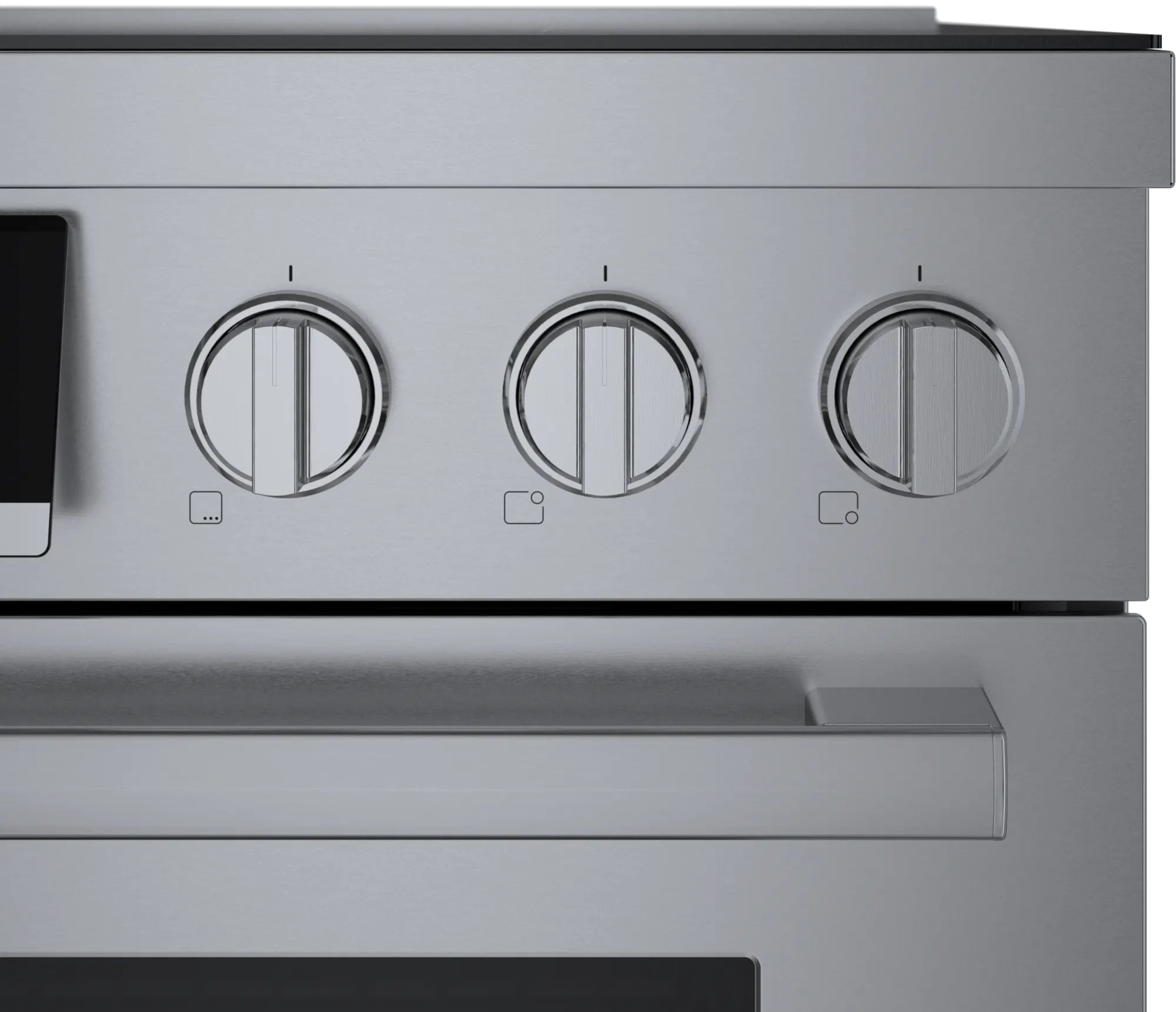 Bosch - 3.7 cu. ft  Induction Range in Stainless (Premium Floor Model) - HIS8655C