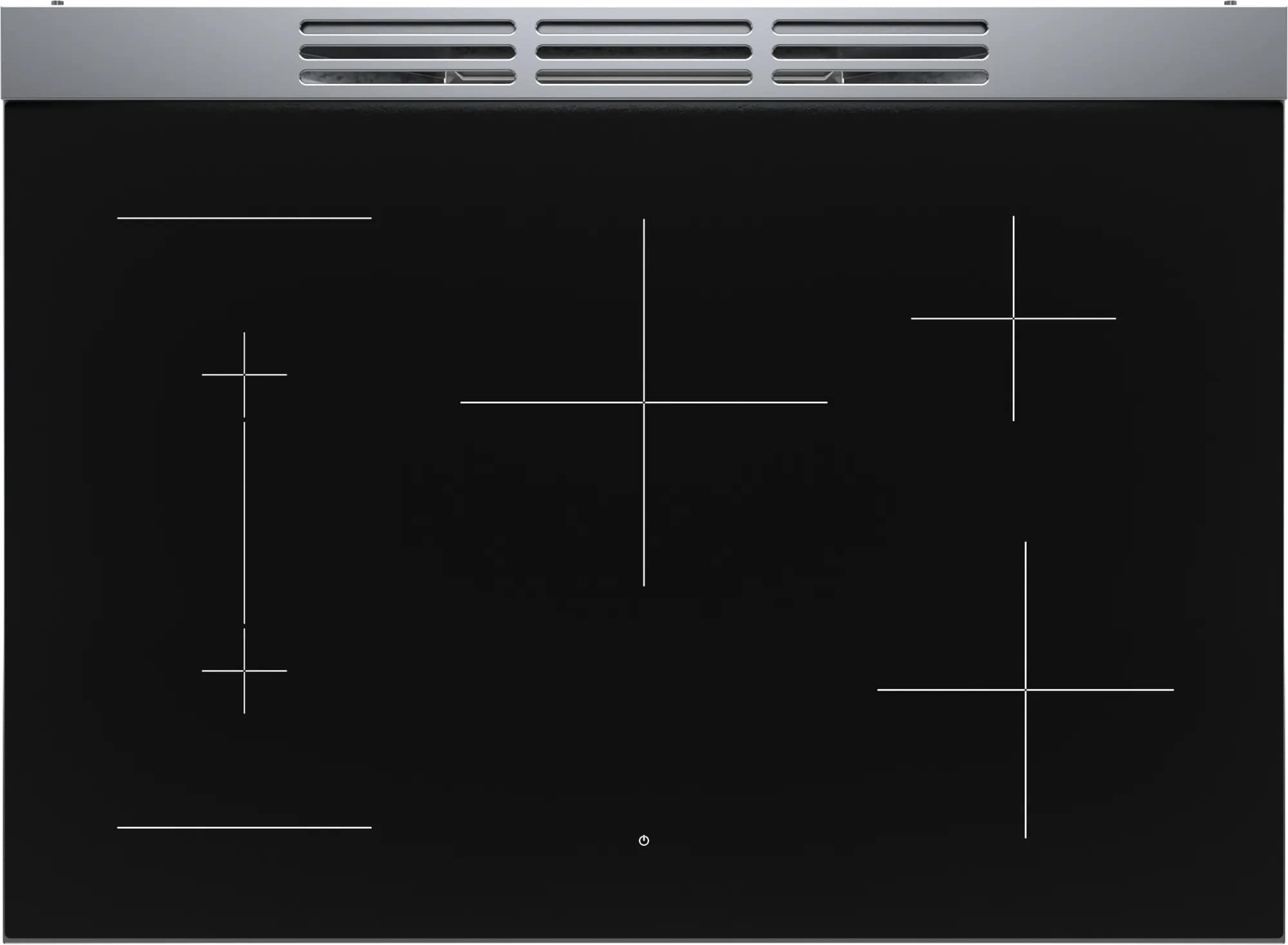 Bosch - 3.7 cu. ft  Induction Range in Stainless (Premium Floor Model) - HIS8655C