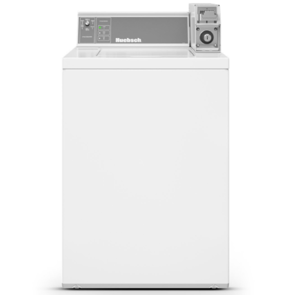 Huebsch - 3.19 cu. Ft  Top Load Commercial Washer in White - HWNSX2SP115CW01