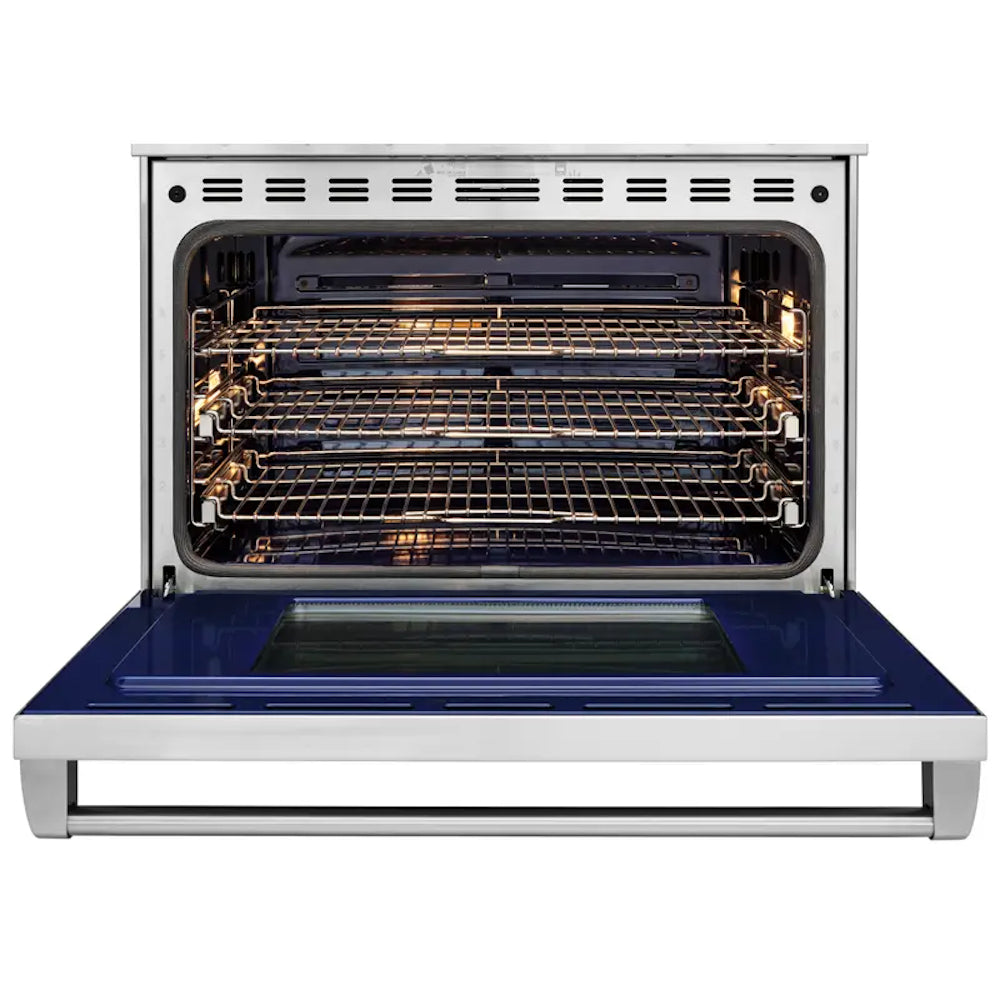 Wolf - 6.3 cu. ft  Induction Range in Stainless - IR36550/S/P