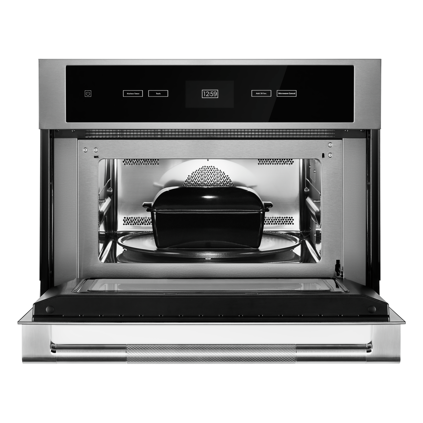 JennAir - 1.4 cu. Ft  Built In Microwave in Stainless (Open Box) - JMC2427LL