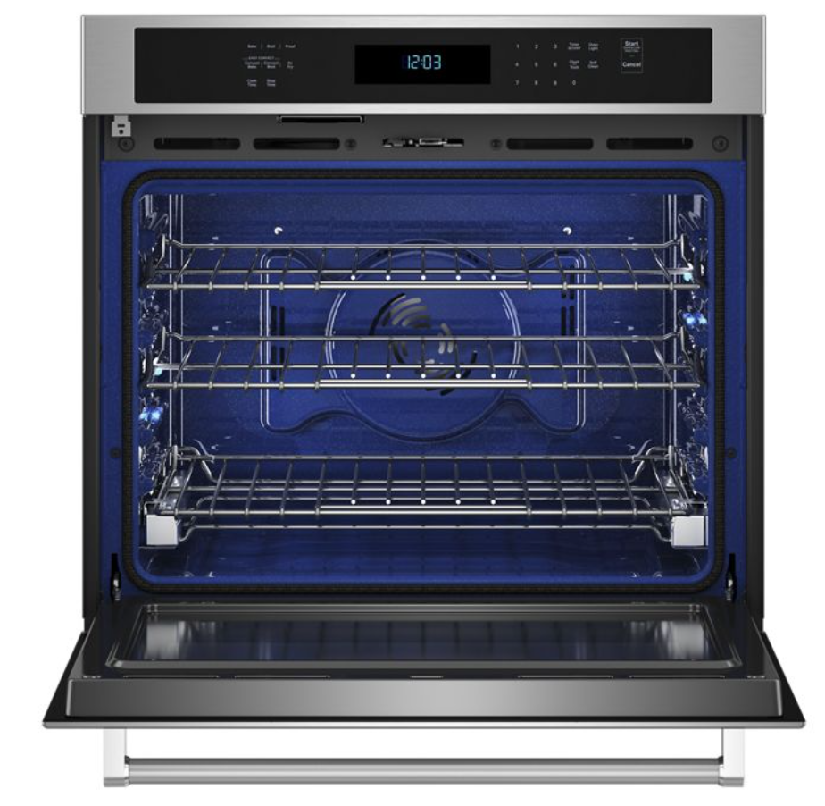 KitchenAid - 5 cu. ft Single Wall Oven in Stainless - KOES530PSS