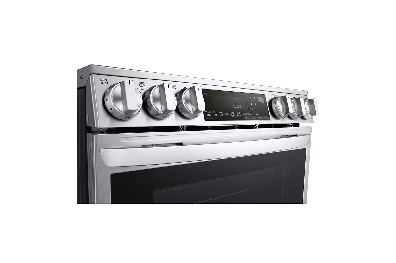 LG - 6.3 cu. ft  Induction Range in Stainless - LSIL6336F