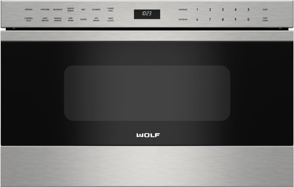Wolf - 1.2 cu. Ft  Built In Microwave in Stainless - MD24TE/S