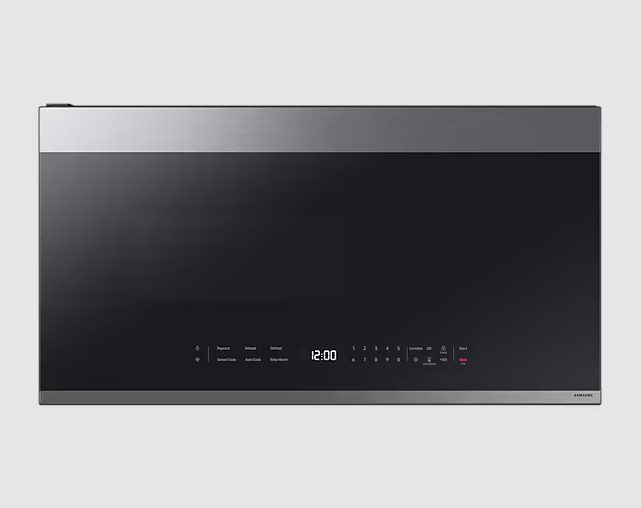 Samsung - 2.1 cu. Ft  Over the range Microwave in Black Stainless - ME21DG6500SRAC