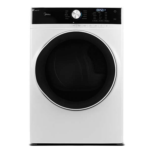 MIDEA - 8 cu. Ft  Electric Dryer in White - MLE52N3AWW