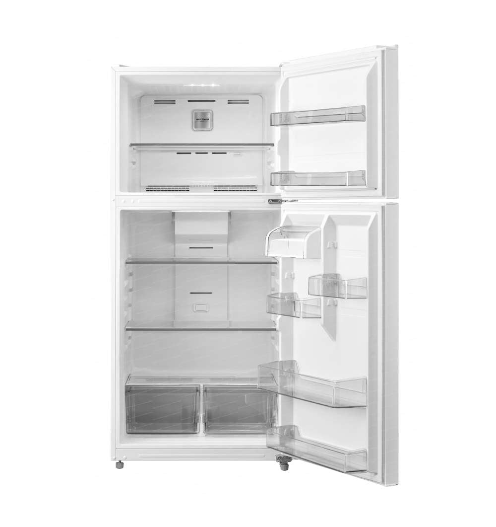 Midea - 30 Inch 18 cu. ft Top Mount Refrigerator in White - MRT18D3BWW