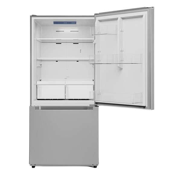 Midea - 30 Inch 18 cu. ft Top Mount Refrigerator in White - MRT18D3BWW