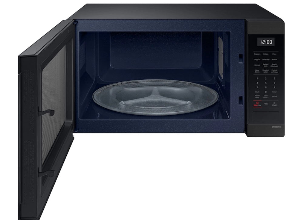 Samsung - 1.9 cu. Ft  Counter top Microwave in Black Stainless - MS19DG8500MTAC